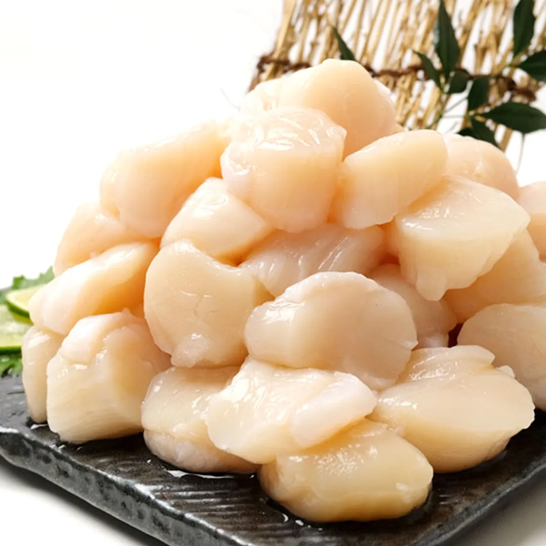 北海道さるふつ産「お刺身用」ほたて玉冷（Aフレーク）1kg／冷凍