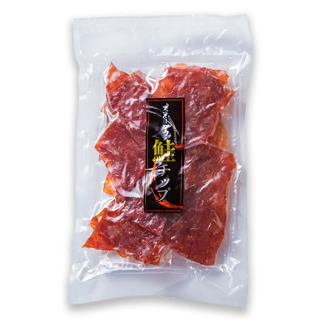 北海道オホーツク産鮭チップ70g／冷凍