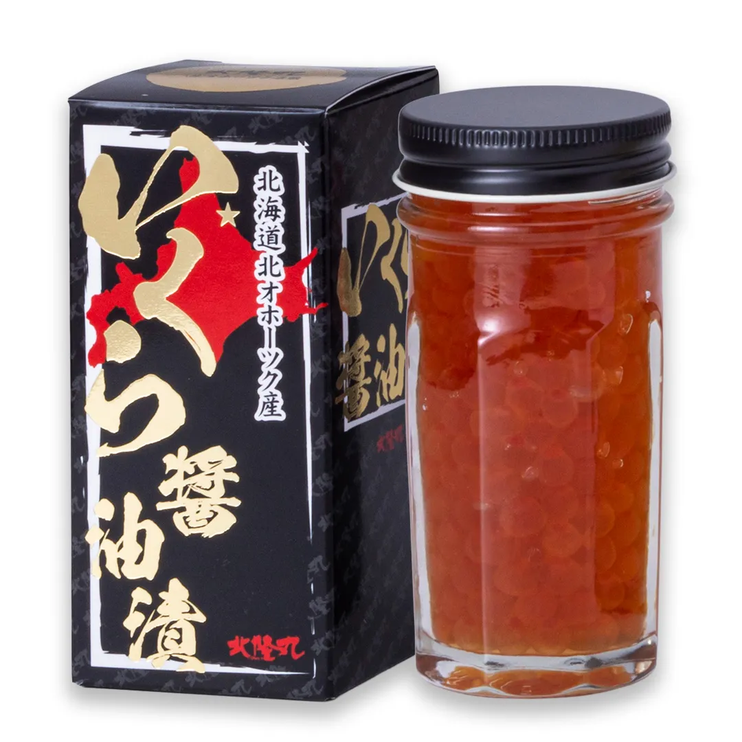北海道オホーツク産「北隆丸」いくら醤油漬80g／冷凍